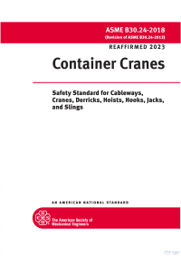 ASME B30.24 PDF ASME B30.24 PDF
