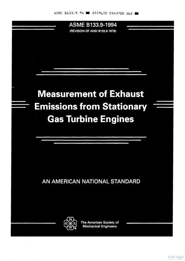 ASME B133.9 PDF ASME B133.9 PDF