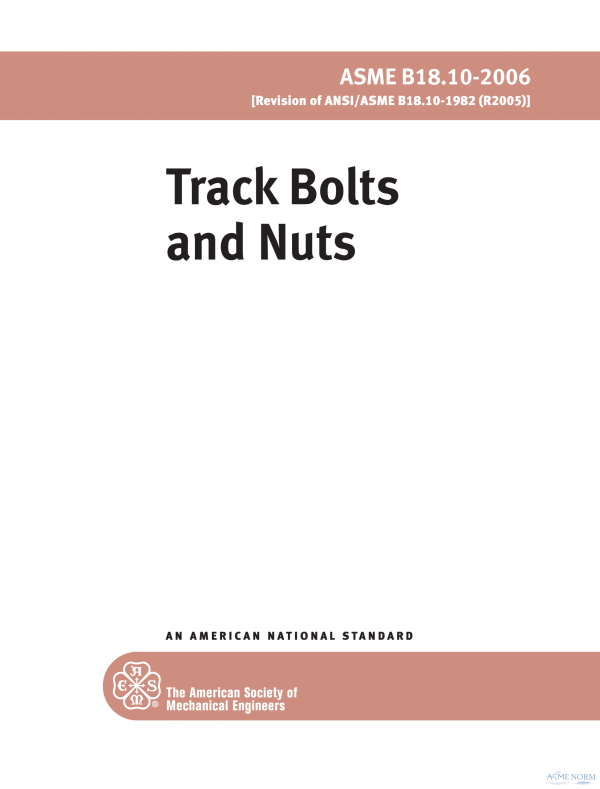 ASME B18.10 PDF