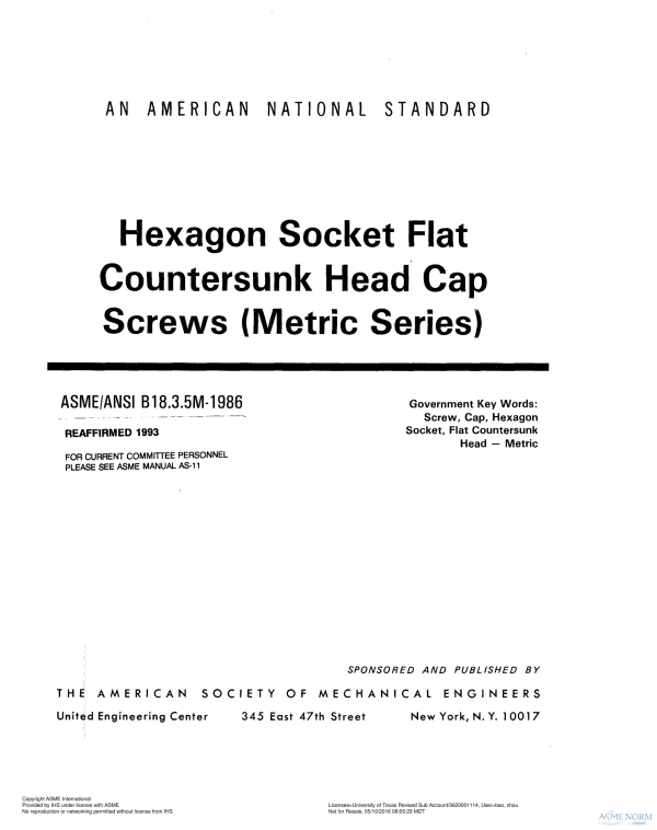 ASME B18.3.5M PDF