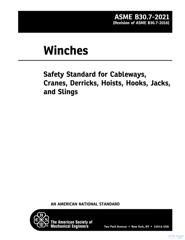 ASME B30.7 PDF