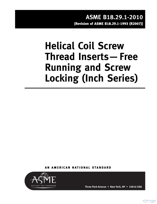 ASME B18.29.1 PDF