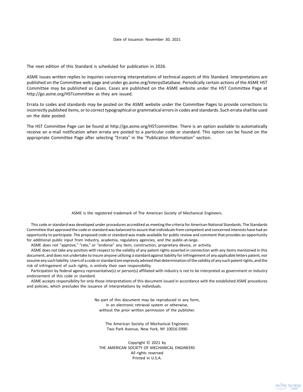 ASME HST-4 PDF