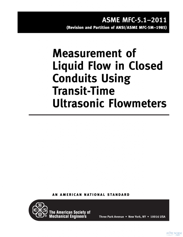 ASME MFC-5.1 PDF ASME MFC-5.1 PDF