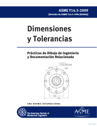 ASME Y14.5 (SPANISH) PDF ASME Y14.5 (SPANISH) PDF