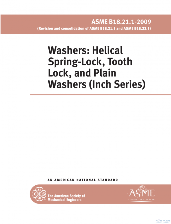 ASME B18.21.1 PDF