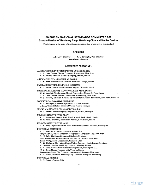 ASME B27.7 PDF ASME B27.7 PDF