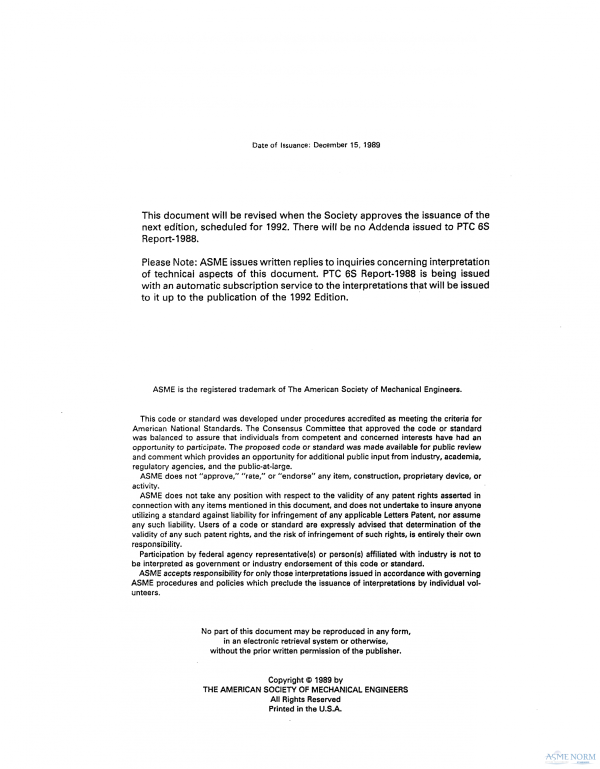ASME PTC 6S PDF