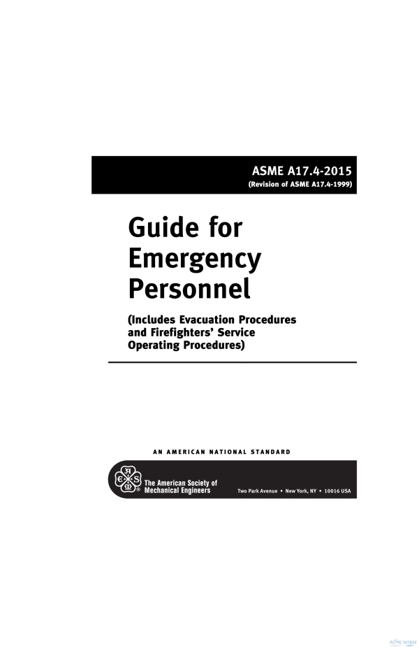 ASME A17.4 PDF ASME A17.4 PDF
