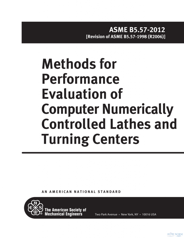 ASME B5.57 PDF ASME B5.57 PDF