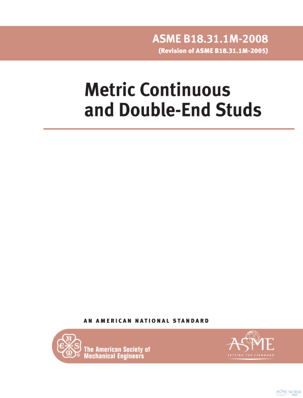ASME B18.31.1M PDF