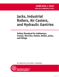 ASME B30.1 PDF