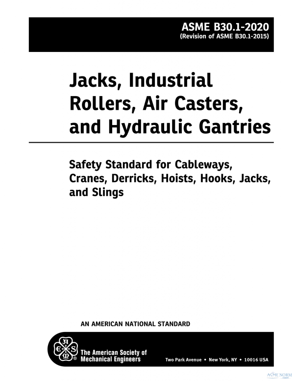 ASME B30.1 PDF
