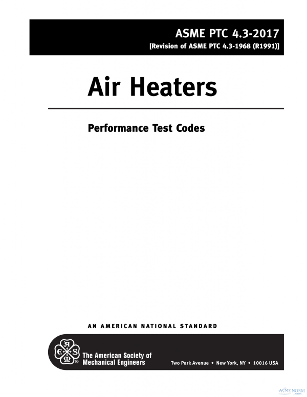 ASME PTC 4.3 PDF