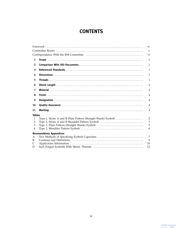ASME B18.15 PDF