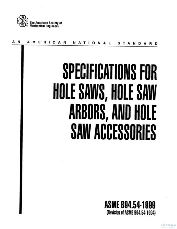 ASME B94.54 PDF