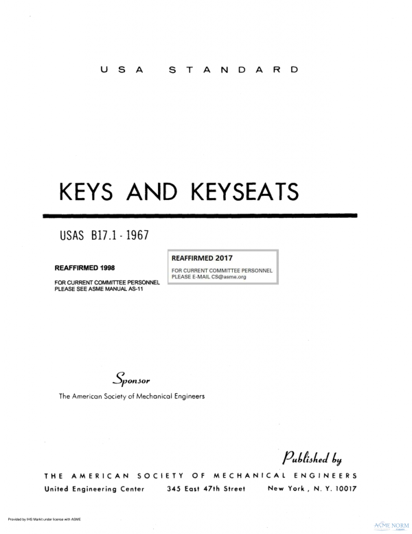 ASME B17.1 PDF