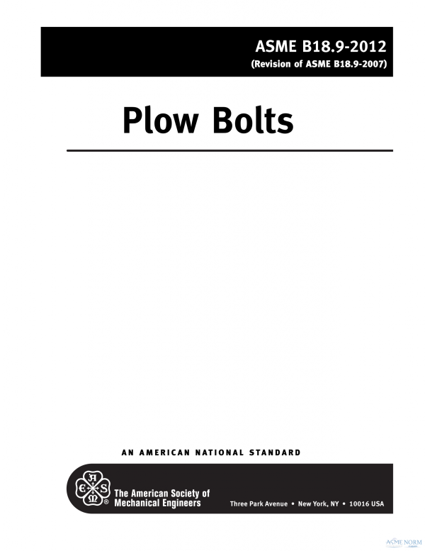 ASME B18.9 PDF