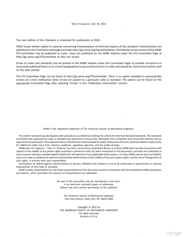 ASME STS-1 PDF