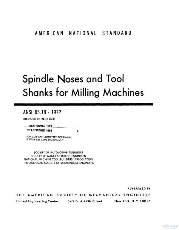 ASME B5.18 PDF ASME B5.18 PDF