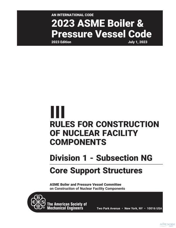 ASME BPVC.III.1.NG (ASME BPVC Section 3 Division 1 NG) PDF
