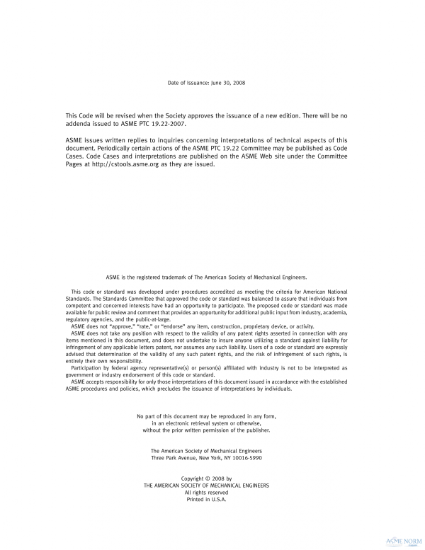 ASME PTC 19.22 PDF
