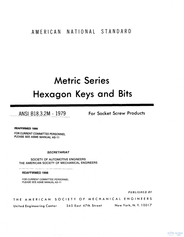 ASME B18.3.2M PDF